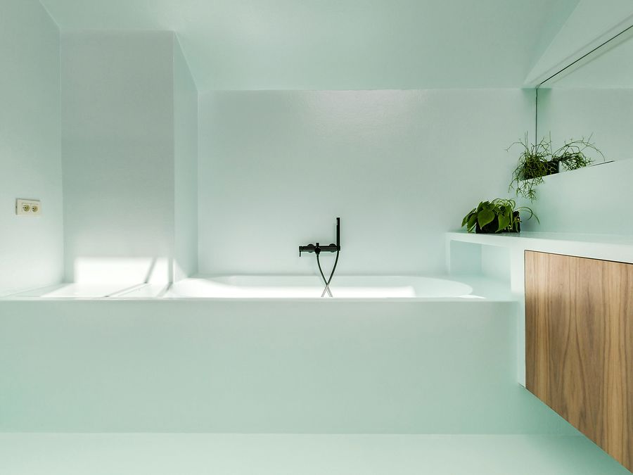 Badkamer NCS #0510-b70g (Chlorophyl groen)